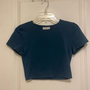 Aritzia Contour Crew Cropped T-shirt M